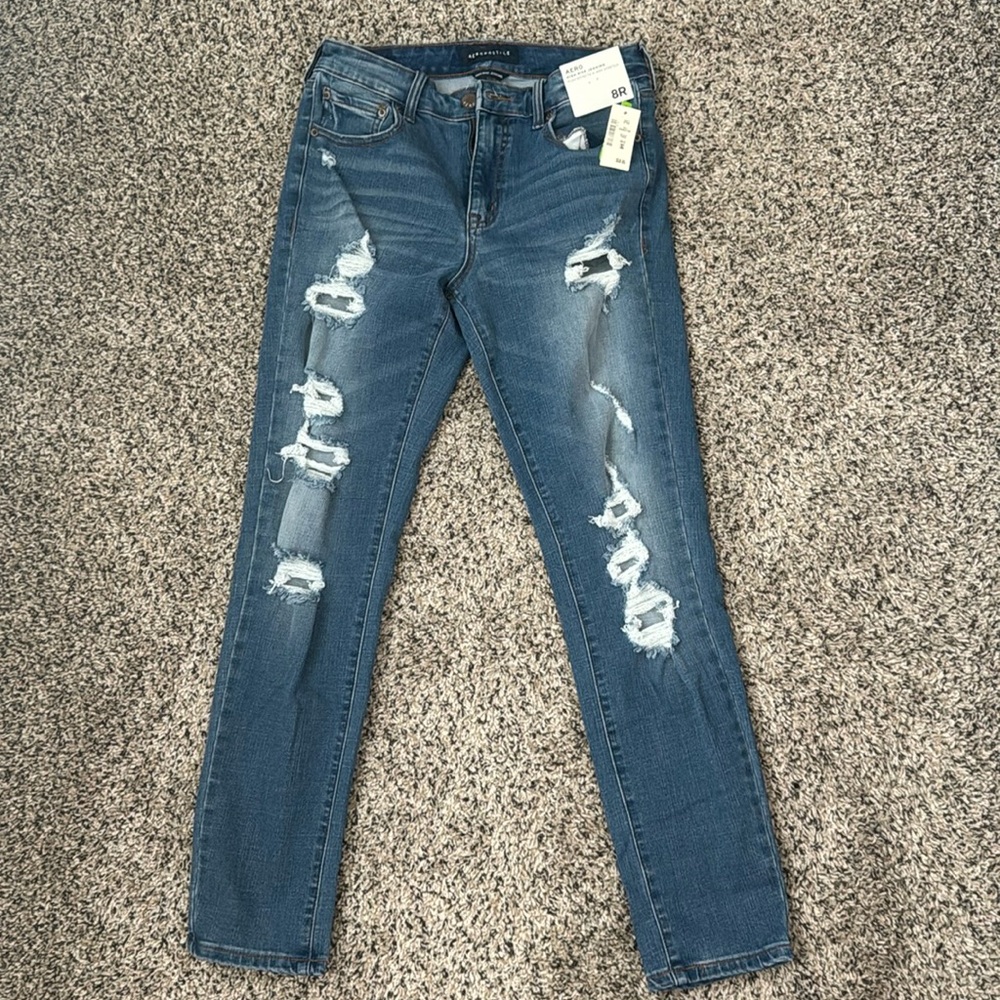 High rise jegging